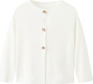 MANGO Front Button Cardigan