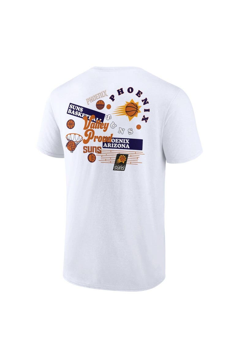 Men's Fanatics Branded White Phoenix Suns Street Collective T-Shirt, Alternate, color, White