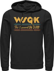 Stranger Things Men's Vintage Radio The Squawk WSQK Lightweight Hoodie