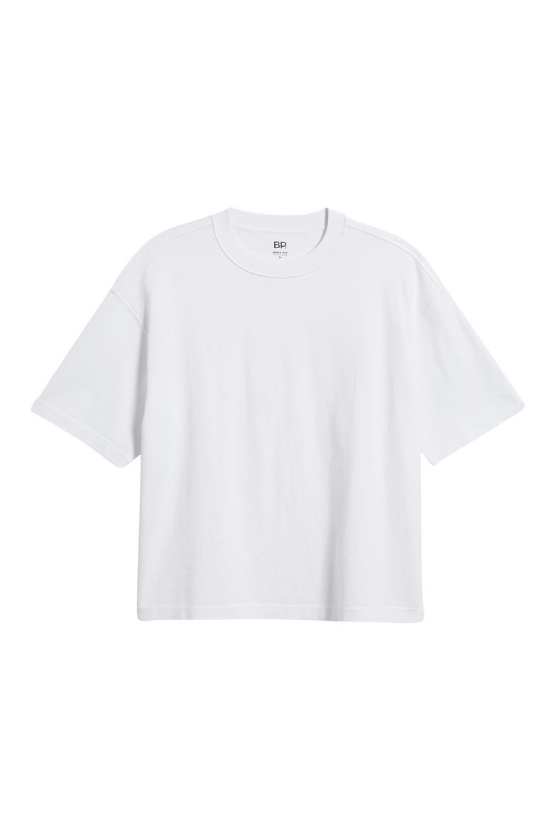 Inside Out Cotton Jersey T-Shirt, Alternate, color, WHITE