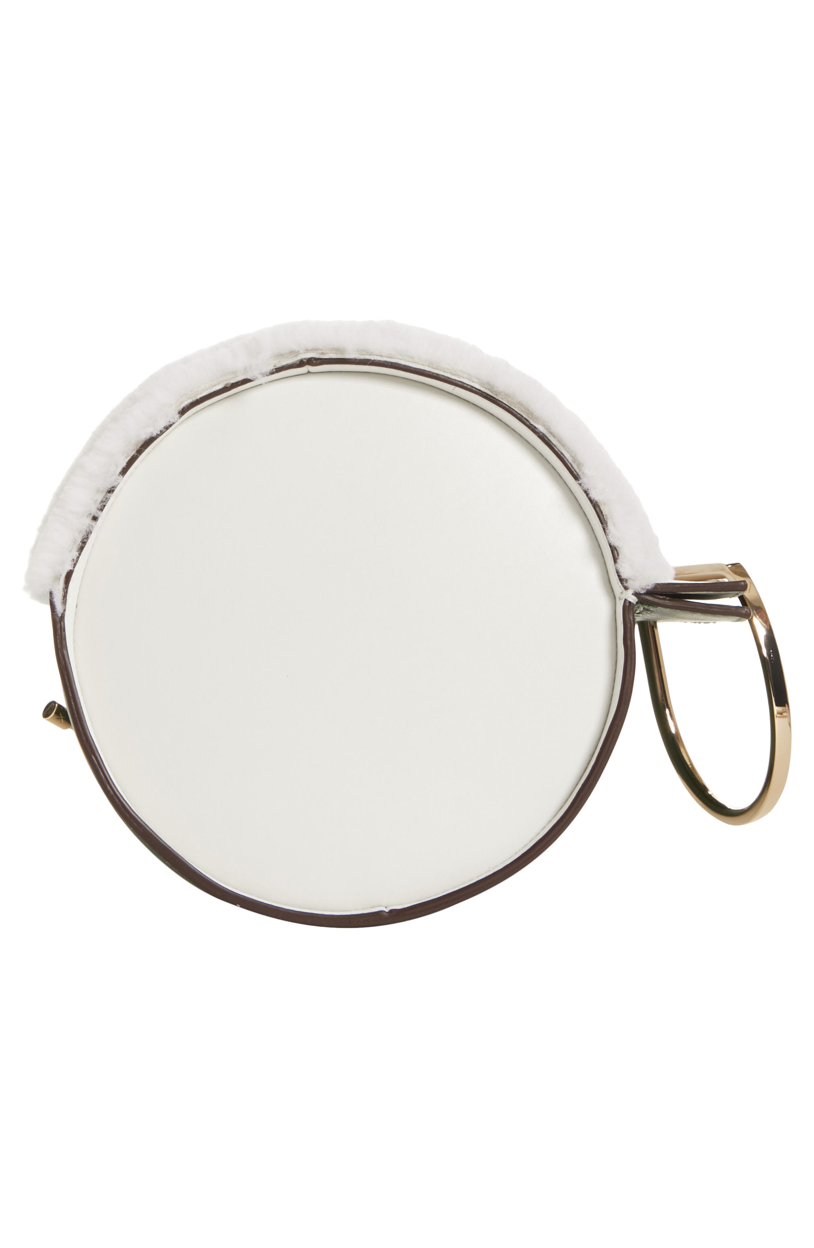 Danse Lente Bobbi Genuine Shearling Tote, Alternate, color, 