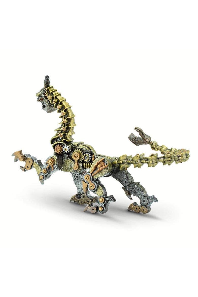 Steampunk Dragon Toy, Alternate, color, No Color