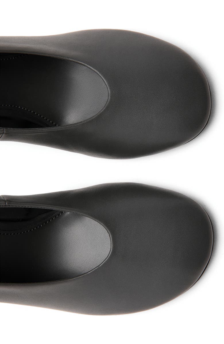 MANGO Round Toe Pump, Alternate, color, Dark Grey