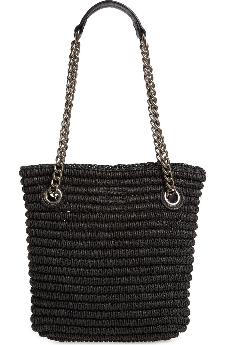 Kurt Geiger London Small Chelsea Raffia Tote, Alternate, color,