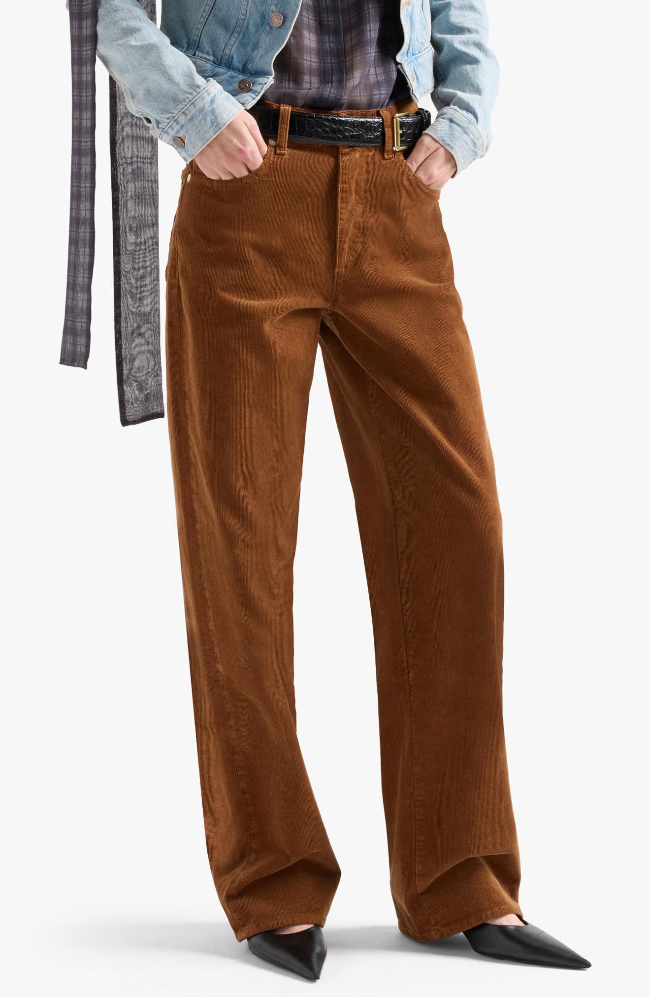 selected CORDUROY COGNAC