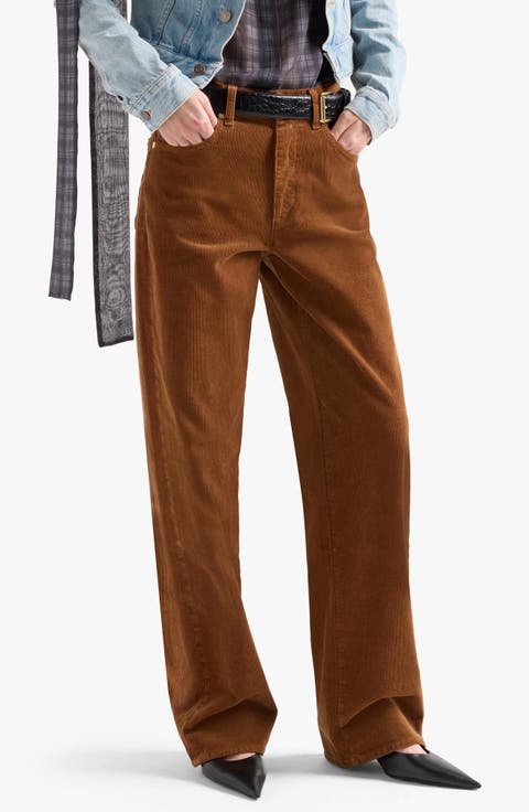 Stovepipe High Waist Straight Leg Jeans