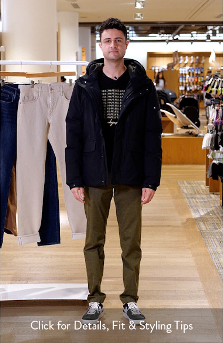 Hiram Waterproof Recycled Polyester Coat, sales video thumbnail