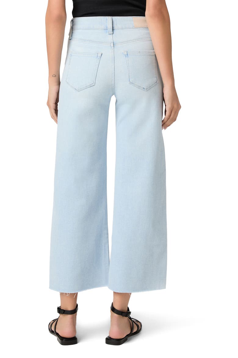Anessa Raw Hem Ankle Wide Leg Jeans, Alternate, color, MOTIF