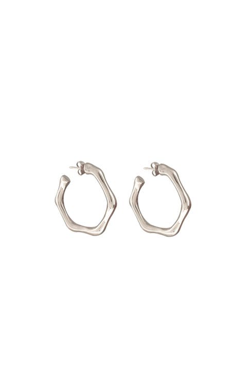 Bambú Hoop Earrings