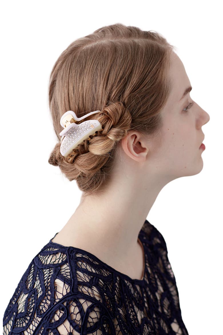 Vendome hair clip, Alternate, color, Peach