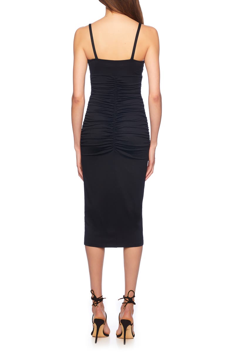 Susana Monaco Ruched Wire Sleeveless Dress, Alternate, color, 