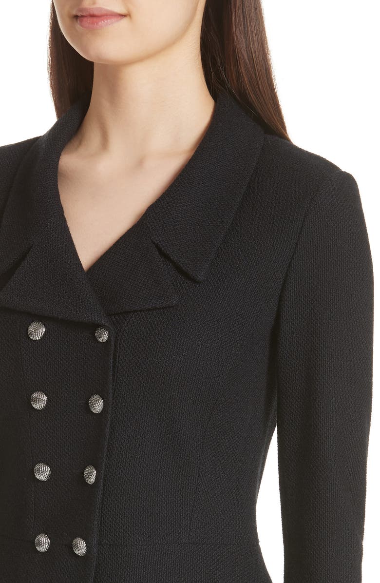 St. John Collection Gail Knit Double Breasted Jacket, Alternate, color,