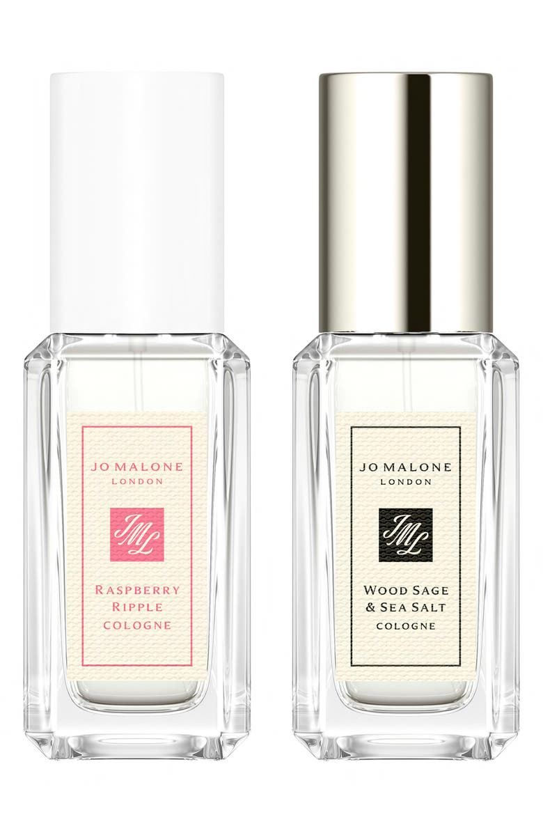 Jo Malone London<sup>™</sup> Raspberry Ripple & Wood Sage & Sea Salt Cologne Set $56 Value, Main, color, 