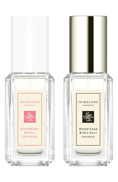 Jo Malone London ™ Raspberry Ripple & Wood Sage & Sea Salt Cologne Set $56 Value In Transparent