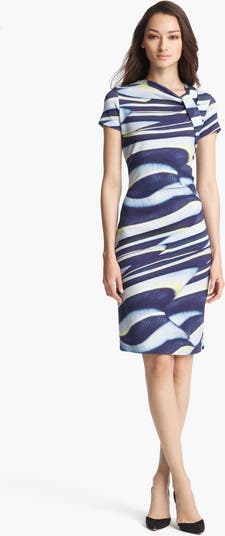ESCADA 'Plumeria' Print Dress | Nordstrom