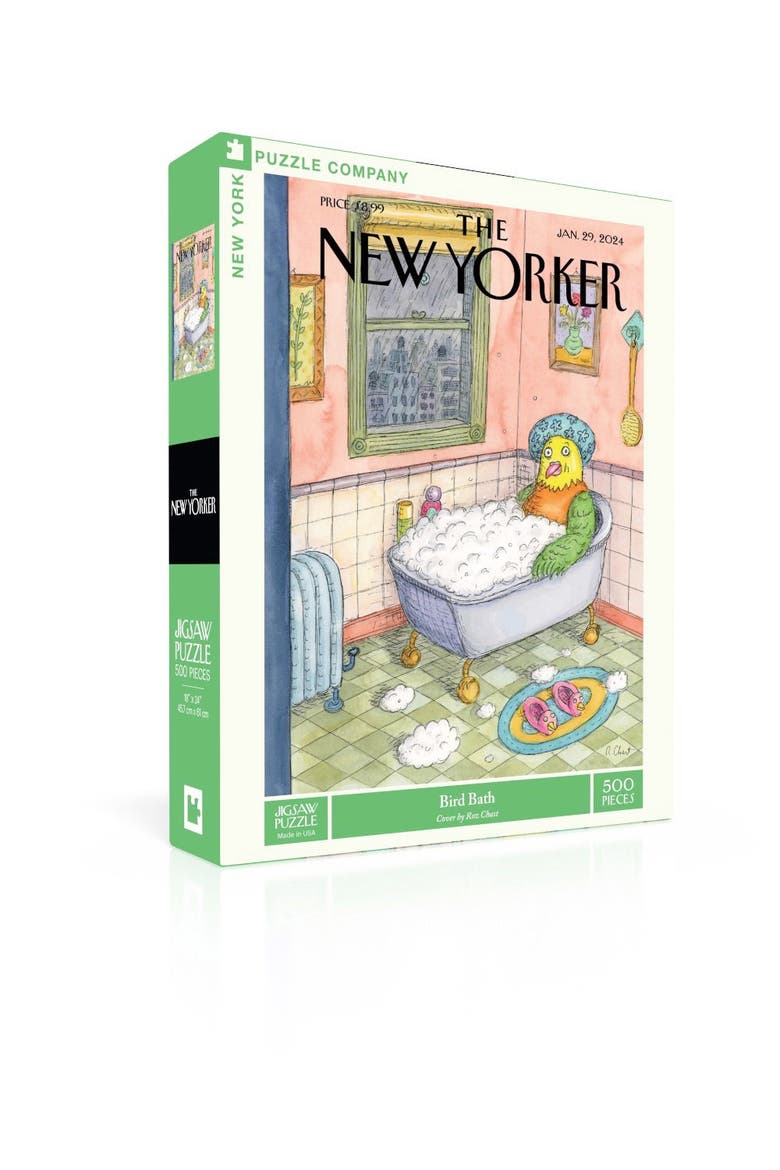 Bird Bath 500 Piece Puzzle, Alternate, color, No Color