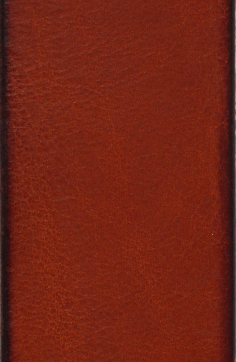 Frye Flat Panel Leather Belt, Alternate, color,