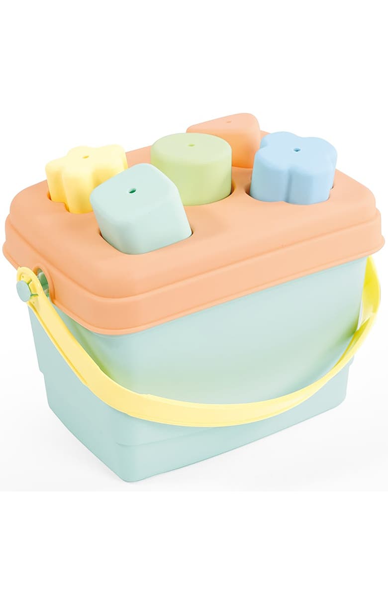 Dolu Shape Sorter, 7 Piece Sort & Play Toy, 5 Shape Blocks, Main, color, Multicolored