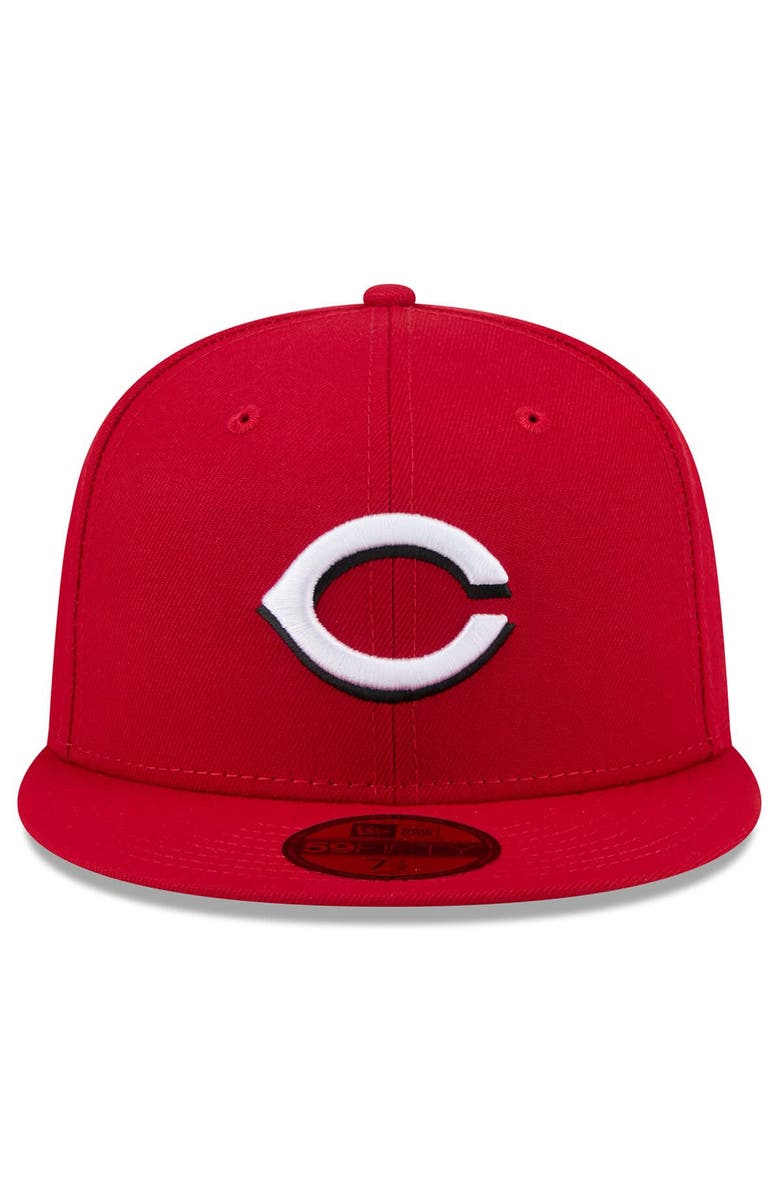 New Era Men's New Era Red Cincinnati Reds 2025 Jackie Robinson Day 59FIFTY Fitted Hat, Alternate, color, Red