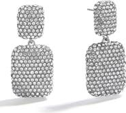 BaubleBar Gloria Pavé Drop Earrings