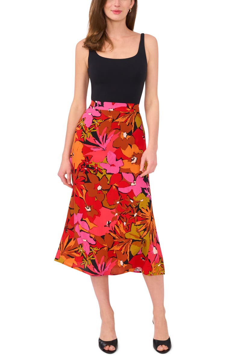 Halogen<sup>®</sup> Side Slit Midi Skirt, Alternate, color, 
