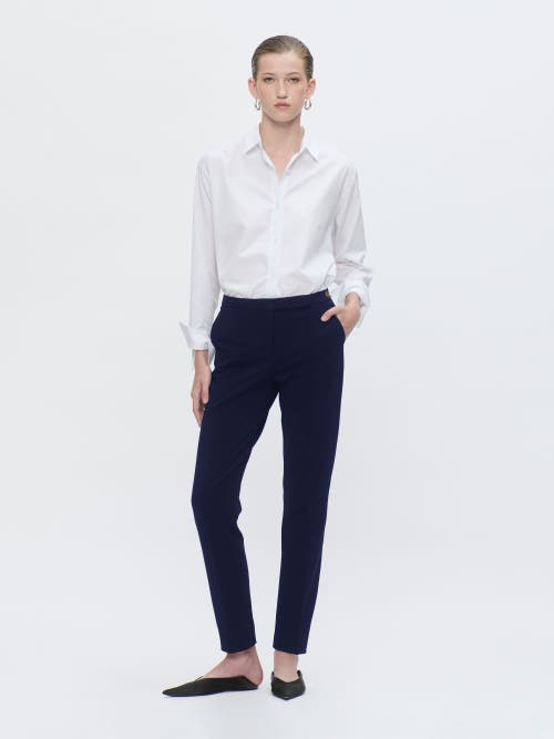 Callas Milano Cory Jersey Slim Pant In Blue