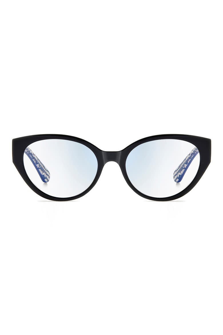 53mm Reading Glasses, Main, color, BLACK/ BLUE AS