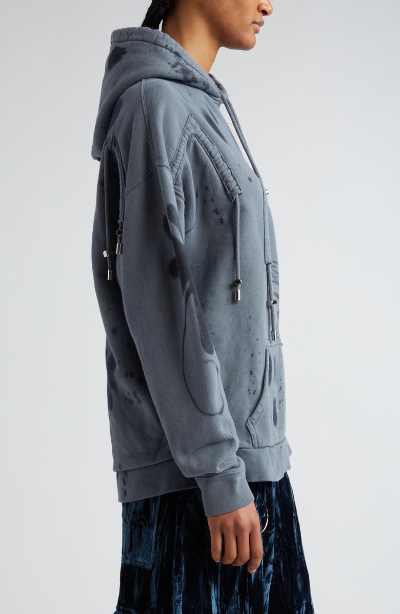 Collina Strada Arc Floral Cotton Fleece Graphic Hoodie, Alternate, color, 