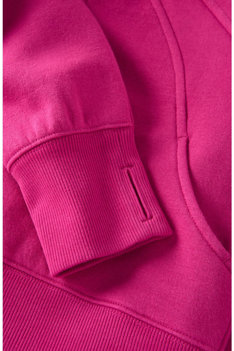 Kids' Cloud Fleece Full Zip Hoodie, Alternate, color, PINK PLUMIER
