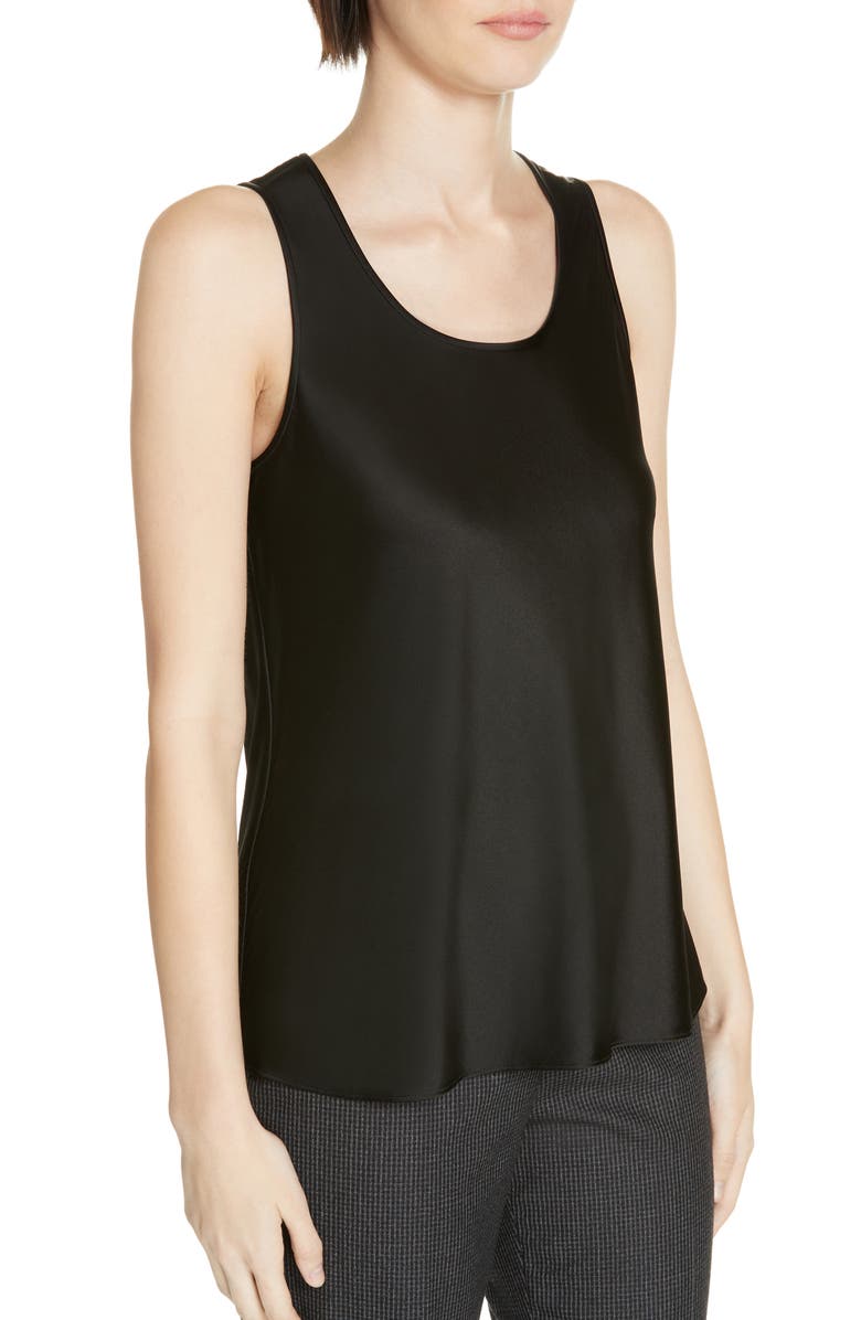 BOSS Inolea Stretch Silk Tank, Alternate, color, 