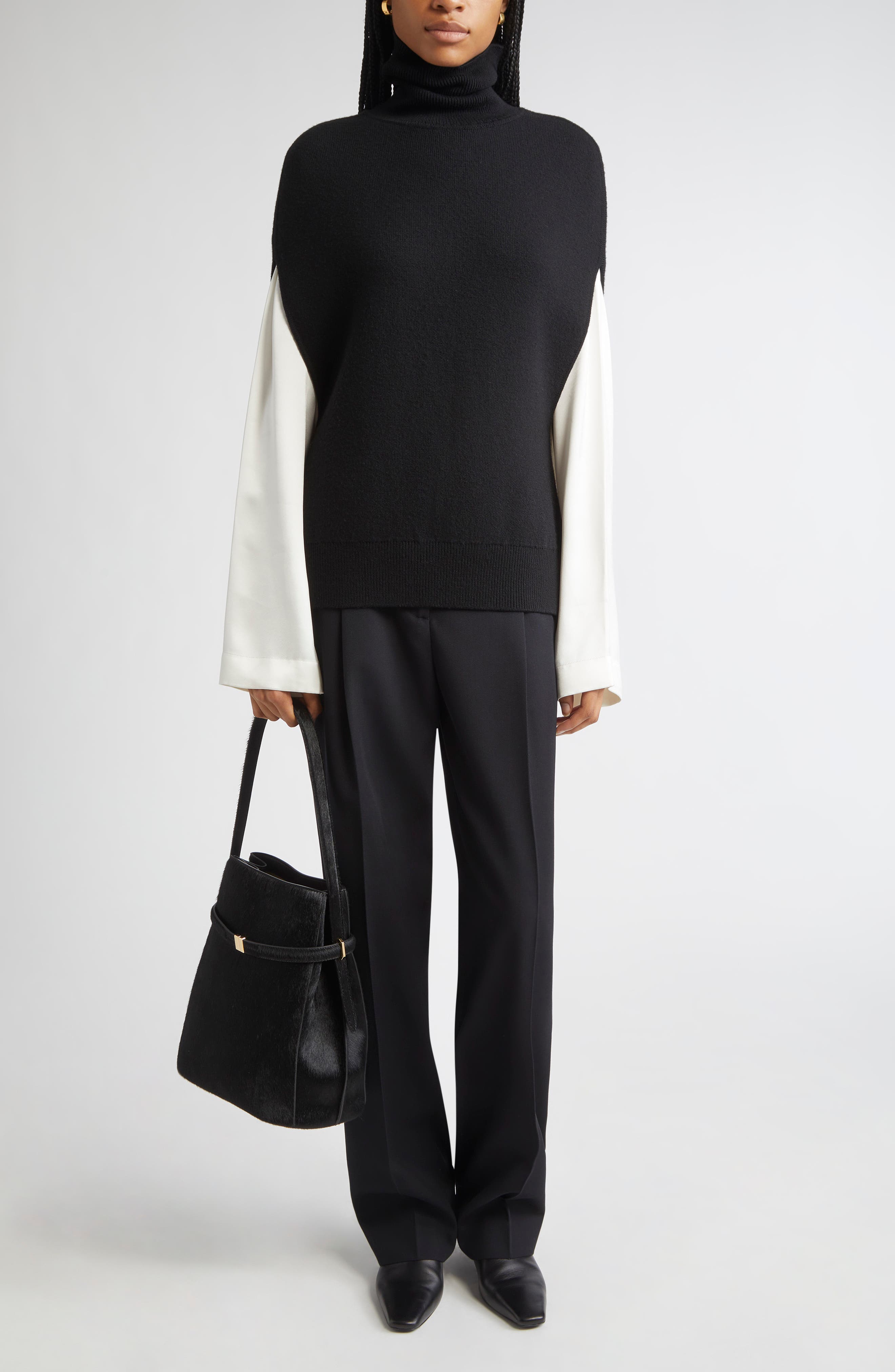 Wool Double Knit Vest - image 2