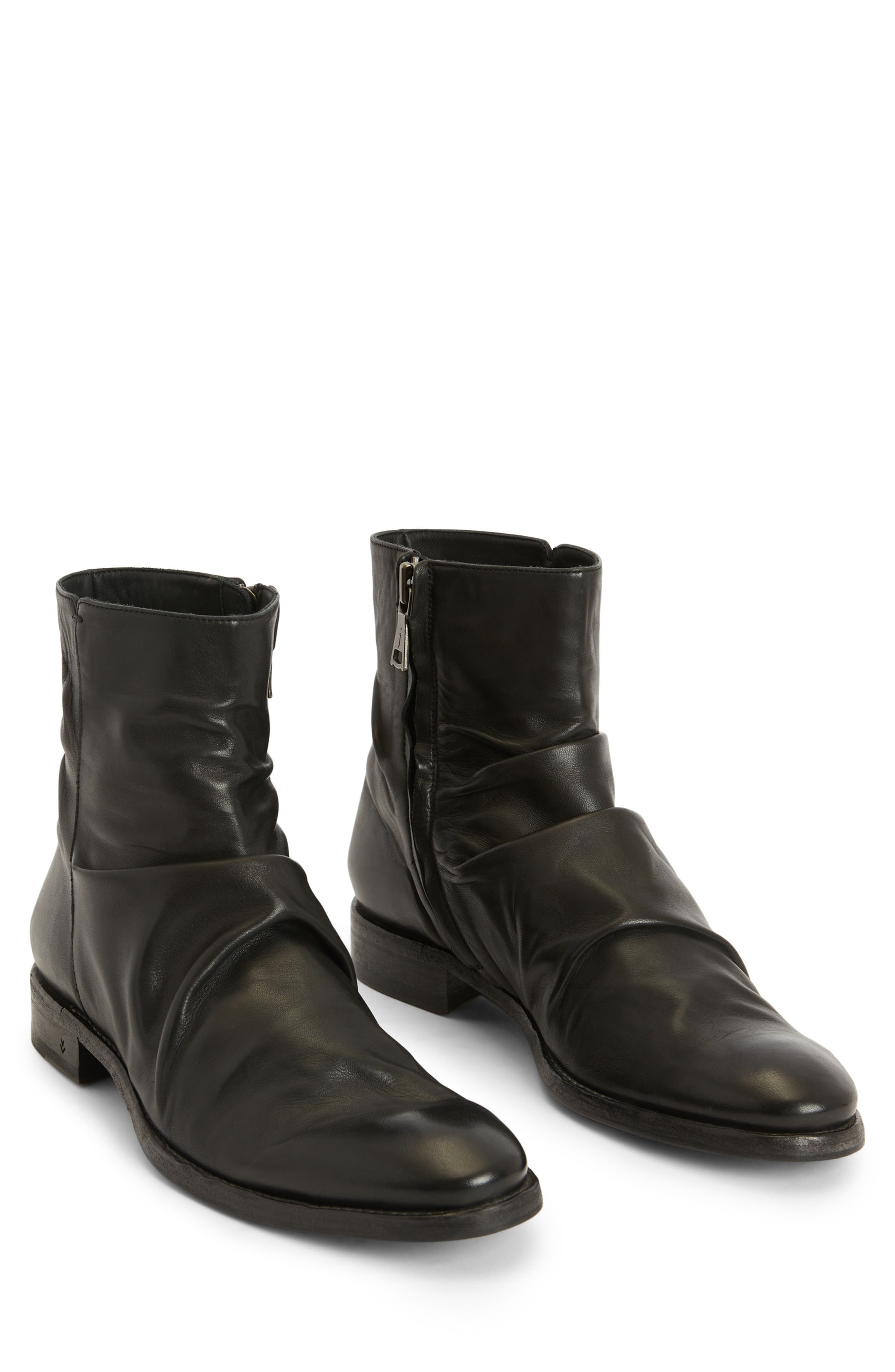 John Varvatos Morrison Sharpei Boot, Main, color, Black