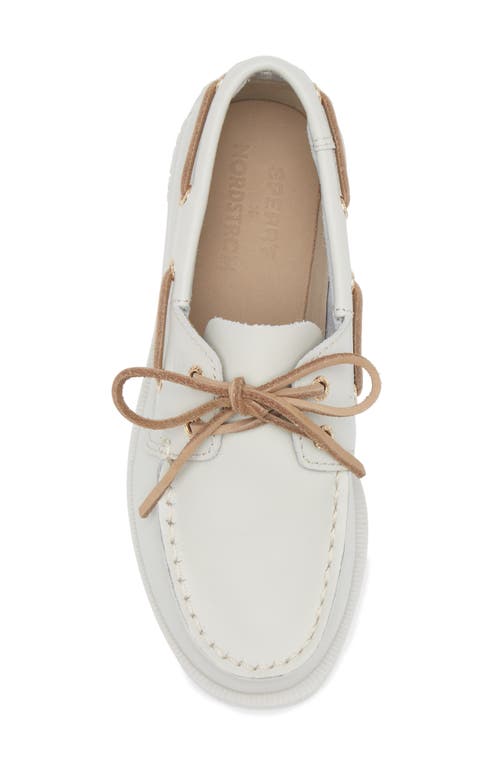 Sperry Authentic Original 2-eye Boat Shoe In Stone