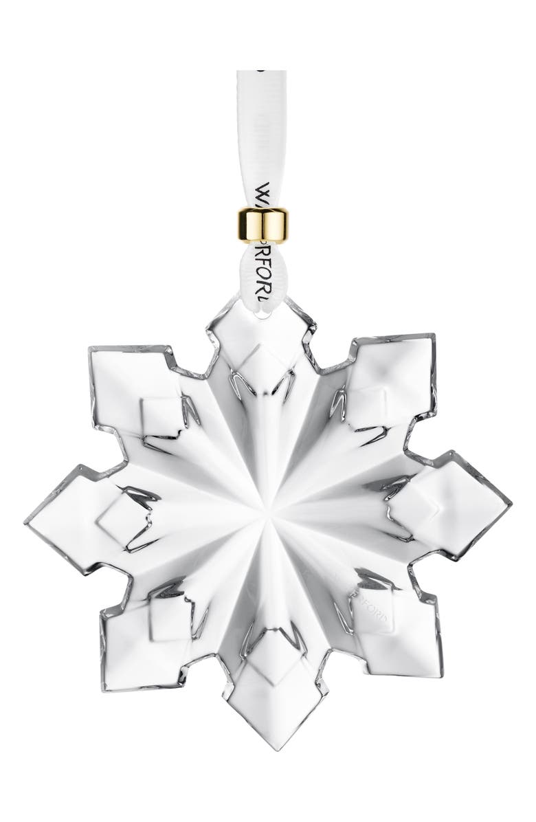 Waterford 2025 Annual Snowflake Crystal Ornament, Alternate, color, 