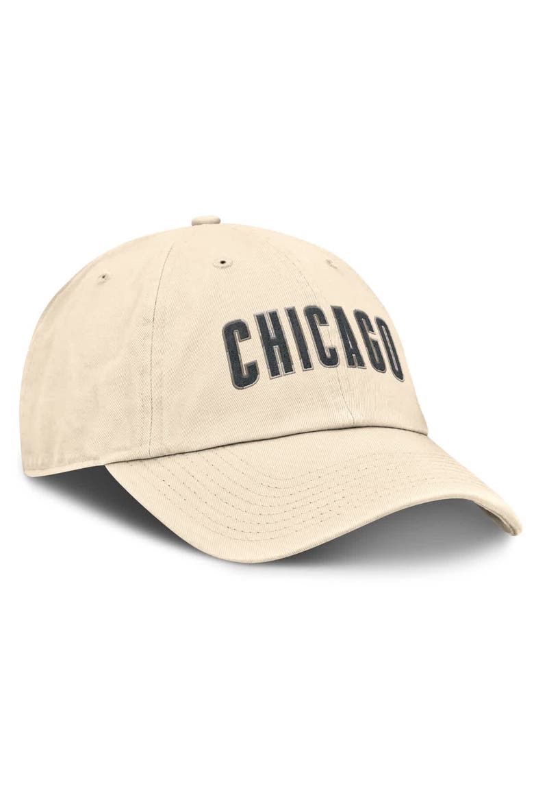 Men's Nike Natural Chicago Cubs Camo Pack Club Adjustable Hat, Alternate, color, Natural