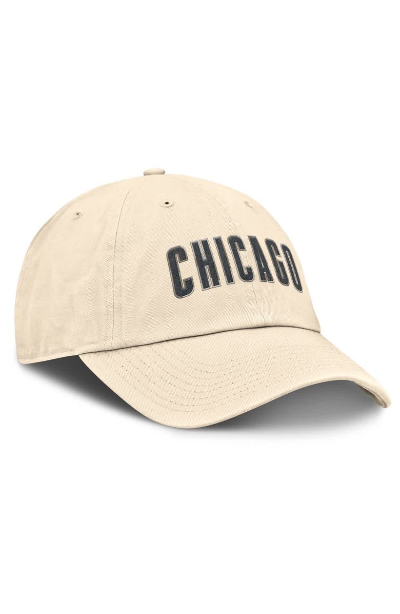 Nike Men's Nike Natural Chicago Cubs Camo Pack Club Adjustable Hat, Alternate, color, Natural