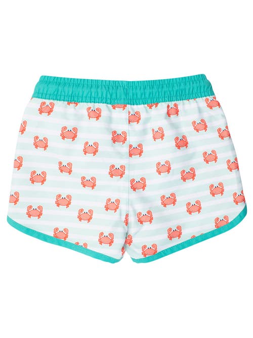 Ruggedbutts Boys Upf50+ Sun Protected Dolphin Hem Swim Trunks