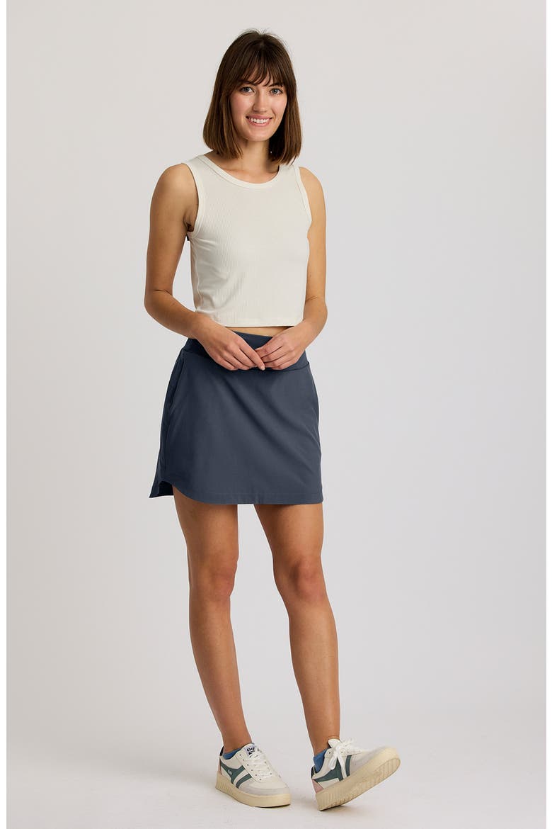 Active Breeze UPF 50+ Skort, Alternate, color, STORM CLOUD
