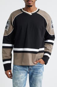 MEMORY LANE Oversize M Shield Hockey Jersey