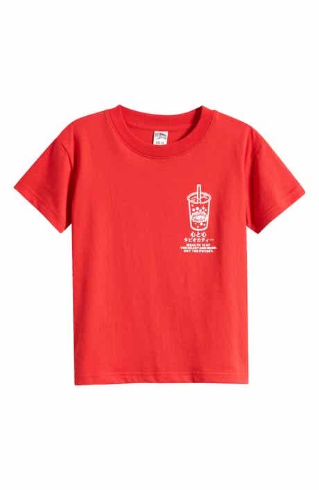 Kids' Boba Cotton Graphic T-Shirt
