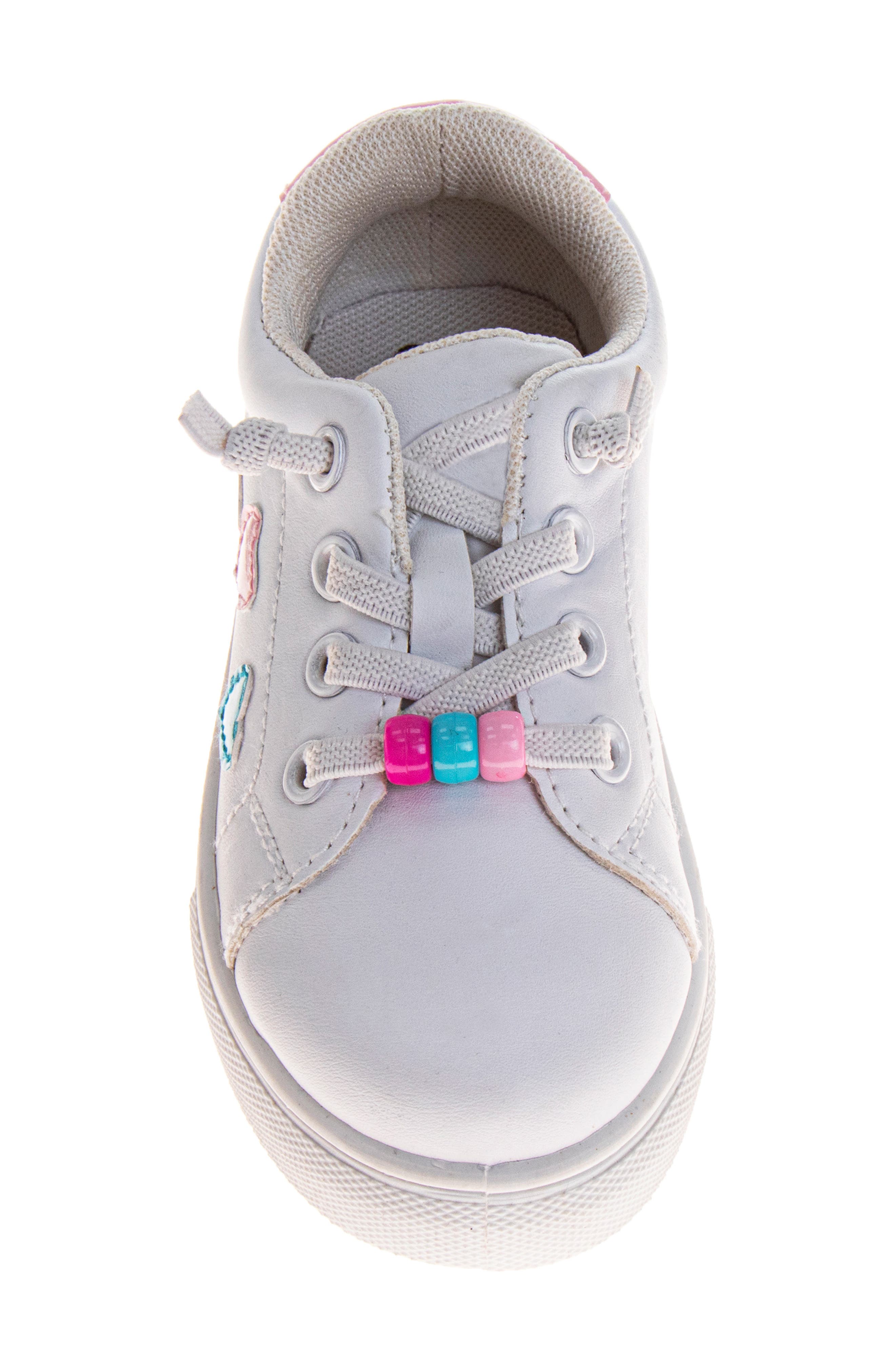 Laura Ashley Lace-Up Sneaker, Alternate, color, White