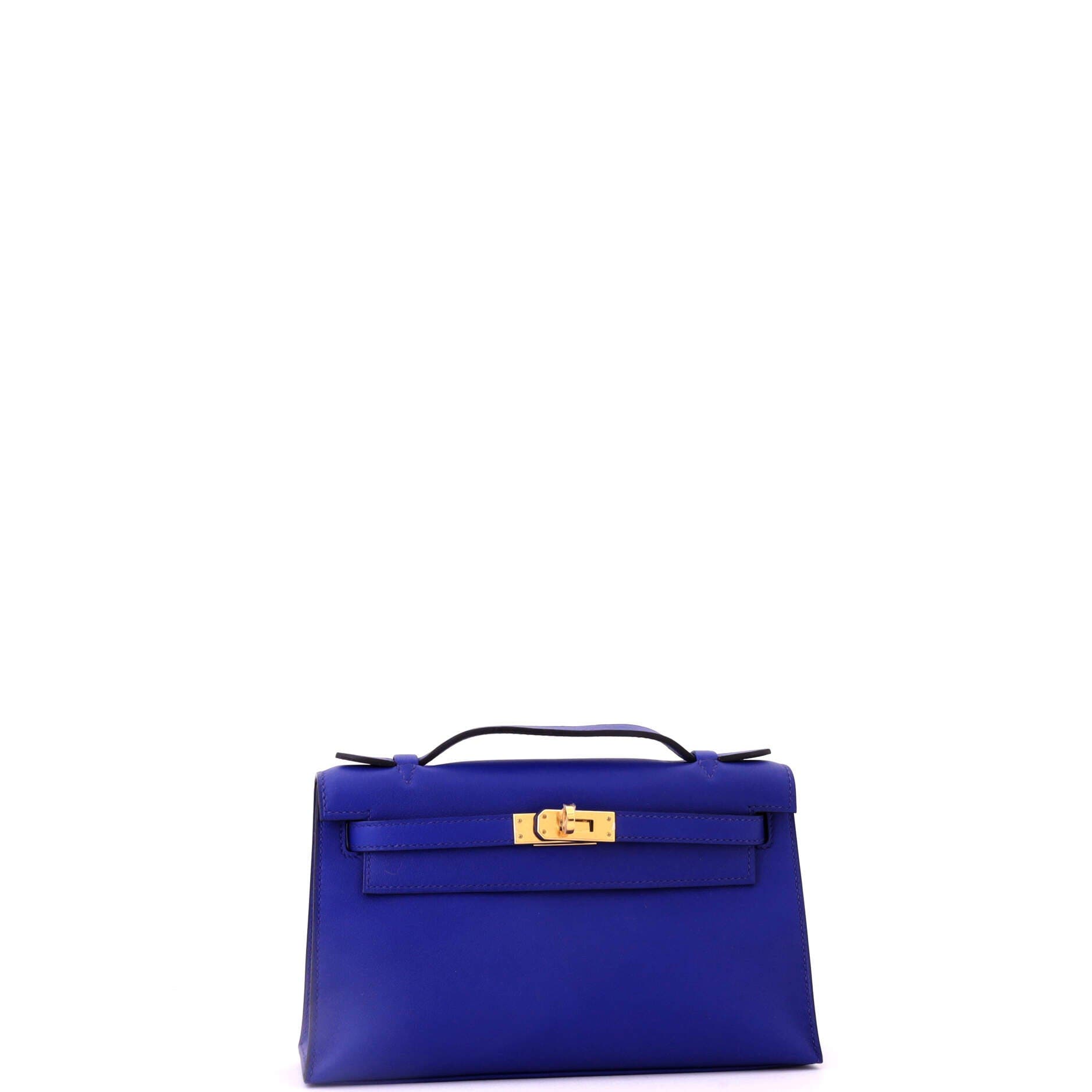 Pre-Owned Hermes Kelly Pochette Swift, Alternate, color, 