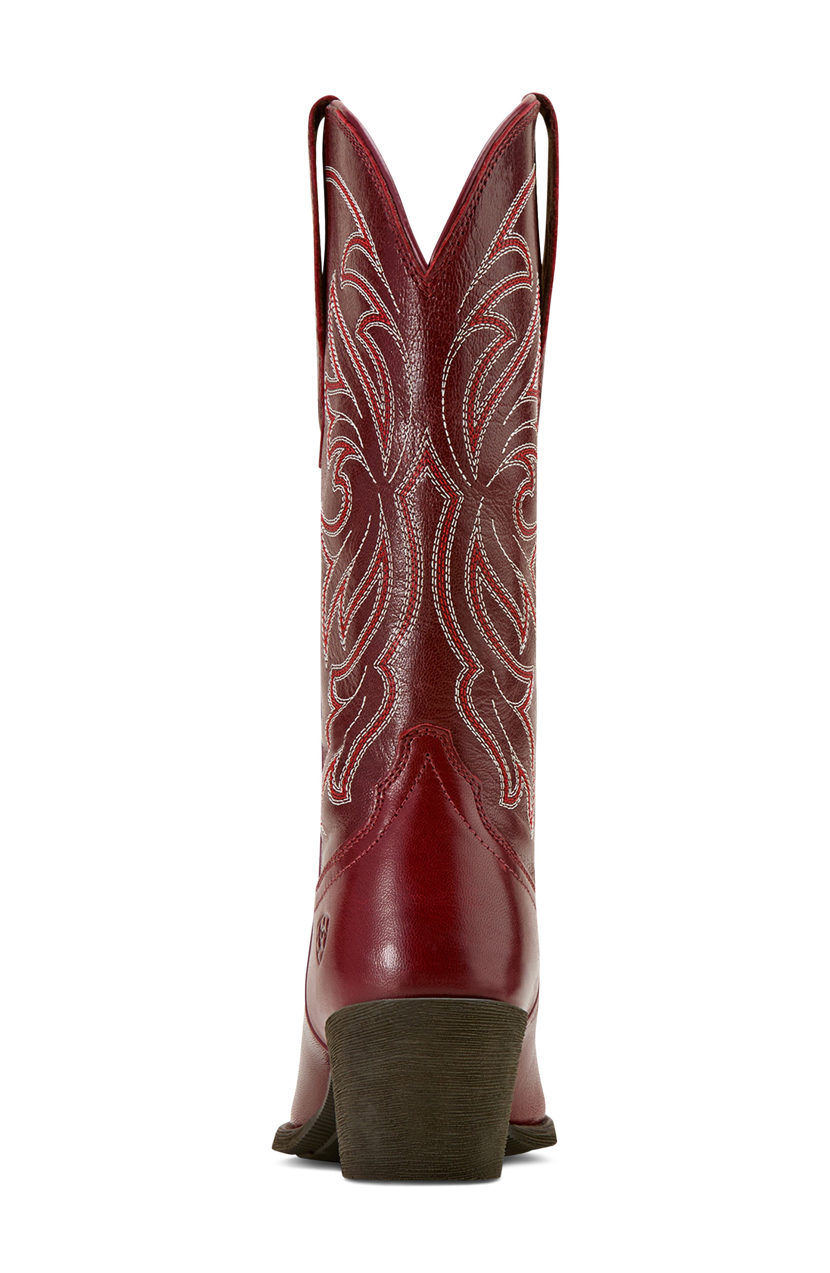 Ariat Heritage Western Boot, Alternate, color, Sangria