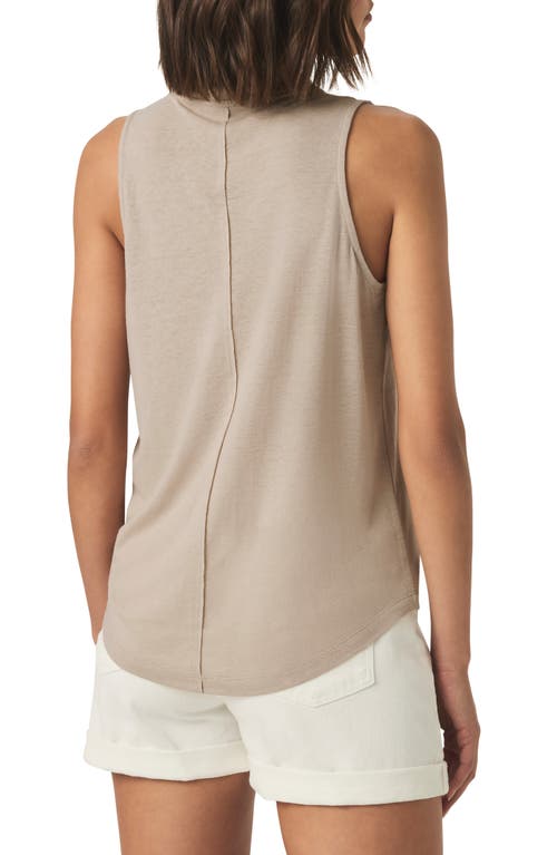 SPLENDID SPLENDID CADY CREWNECK LINEN BLEND TANK 