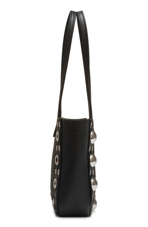 Valentino Nellcote Mini Leather Tote Bag In Black