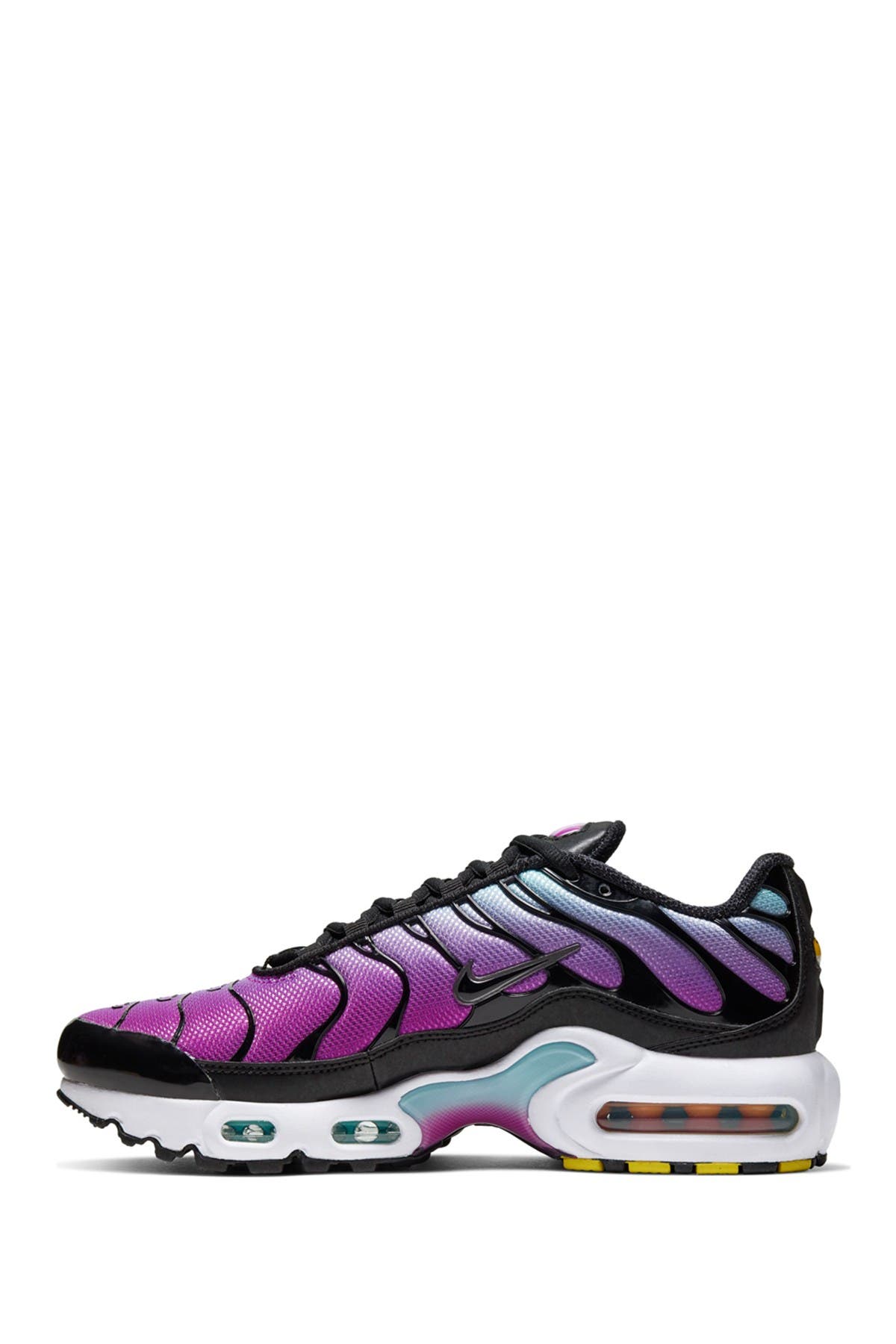 Air Max Plus Sneaker, Alternate, color, AUBERGINE/ BLACK