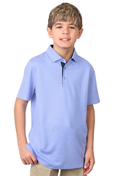 Kids' Solid Knit Polo (Big Kid)