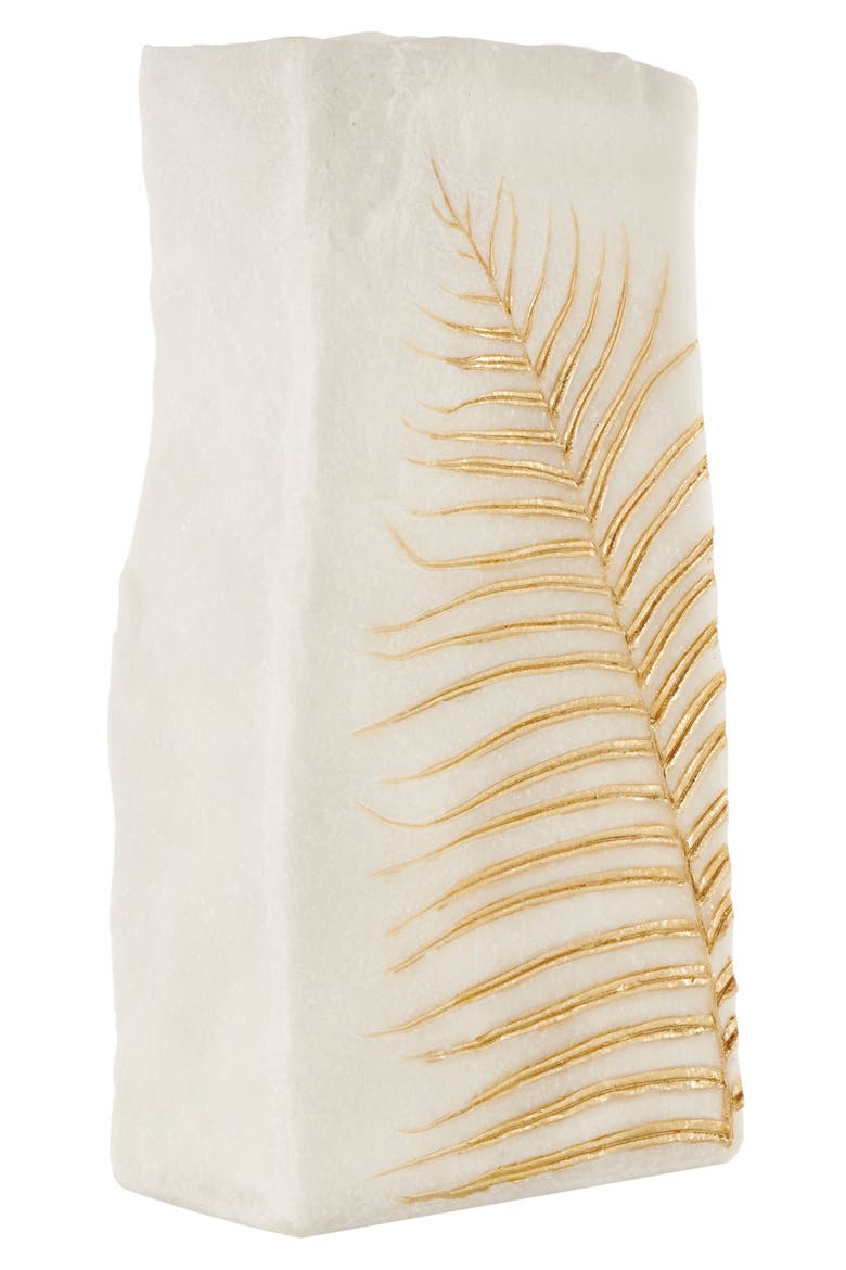 Polystone Vase, Alternate, color, WHITE
