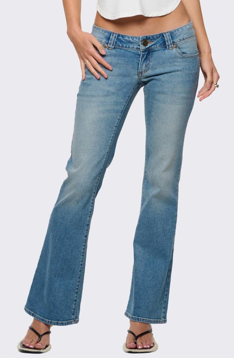 A 00 Kick Low Rise Bootcut Jeans