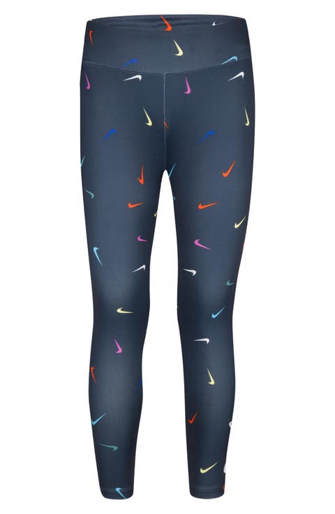 Kids' Swoosh Leggings (Little Kid)